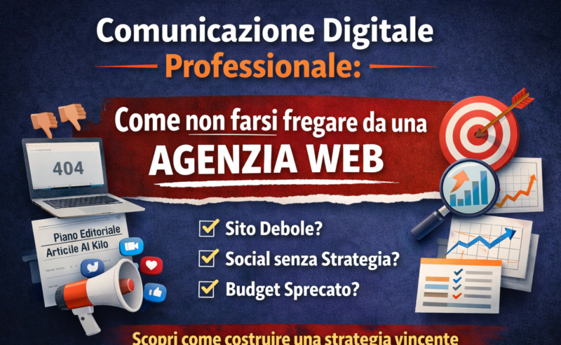 Comunicazione Digitale Professionale: come non farsi fregare da una Agenzia Web