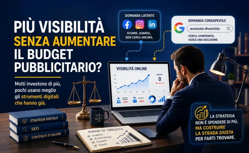 Come aumentare la visibilità online senza aumentare il budget pubblicitario