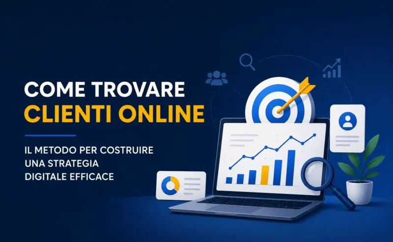 Come trovare clienti online: il metodo per costruire una strategia digitale efficace